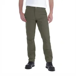 
                  CARHARTT Spodnie robocze Stretch Duck Double Front Tarmac W32 L32 103340.217.S400
